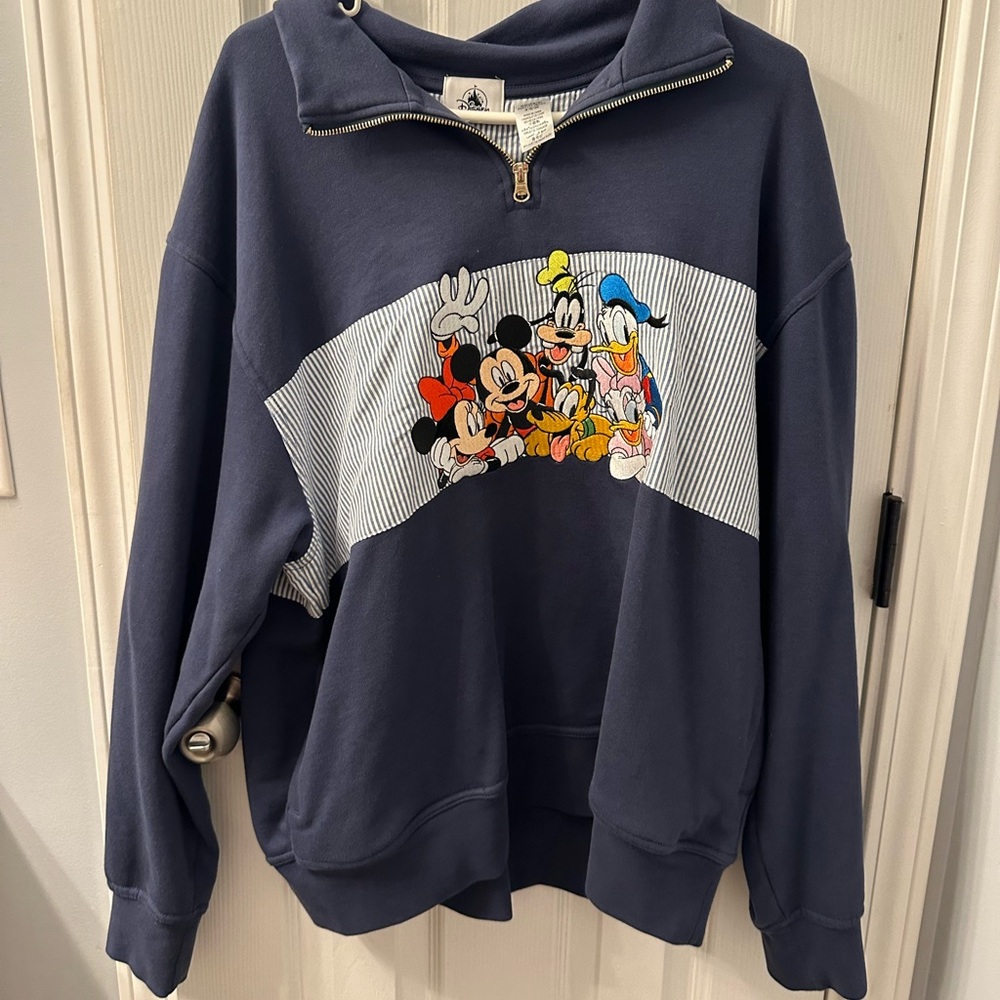 Mickey and Friends Quarter Zip